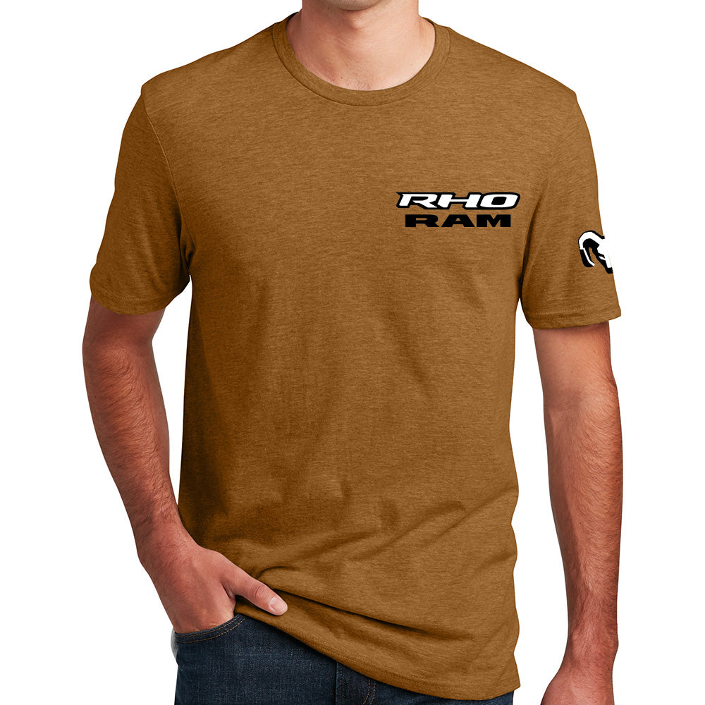 Mens RAM RHO Shield Logo - Duck Brown