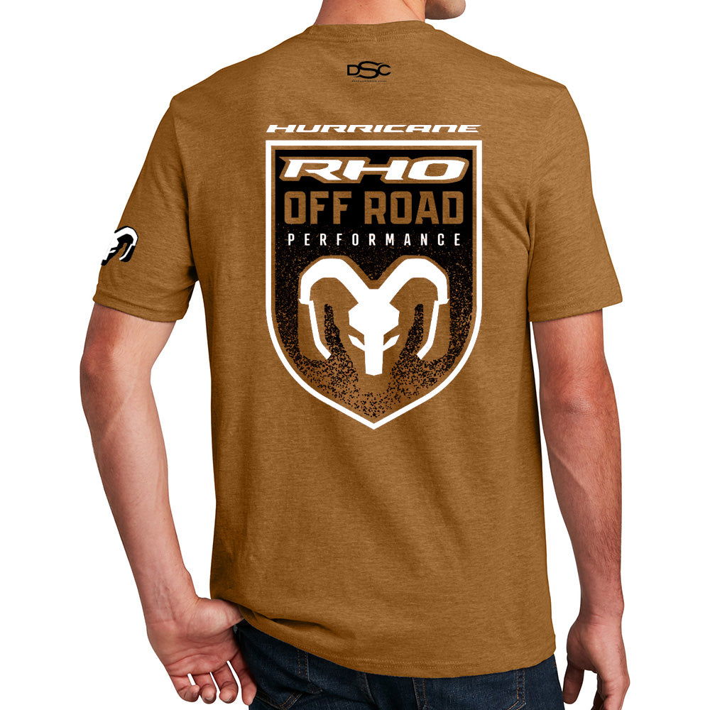 Mens RAM RHO Shield Logo - Duck Brown