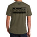 Mens RAM Label T-shirt (Military Green) - Detroit Shirt CompanyFCA - RAMT-Shirts (Apparel)