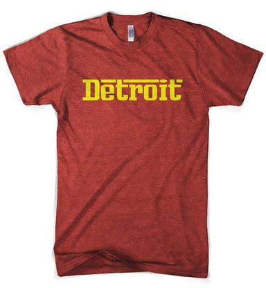 Mens Detroit Rosso T-shirt (Heather Red) - Detroit Shirt CompanyDetroit Shirt CompanyT-Shirts (Apparel)