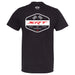 Mens SRT Flags T-shirt (Black) - Detroit Shirt CompanyFCA - DodgeT-Shirts (Apparel)