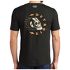 Mens Detroit Skull Racer T-shirt (Black)