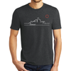 Mens T-Shirt - Detroit Skyline