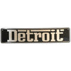 Metal Sign - Detroit Grigio - Detroit Shirt CompanyDetroit Shirt CompanyOther Accessories