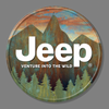 Metal Sign - Jeep Venture Into the Wild