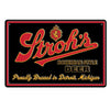 Metal Sign - Stroh's Beer - Detroit Shirt CompanyDSC - Stroh'sMetal Sign