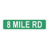 Sticker - 8 Mile Street Sign