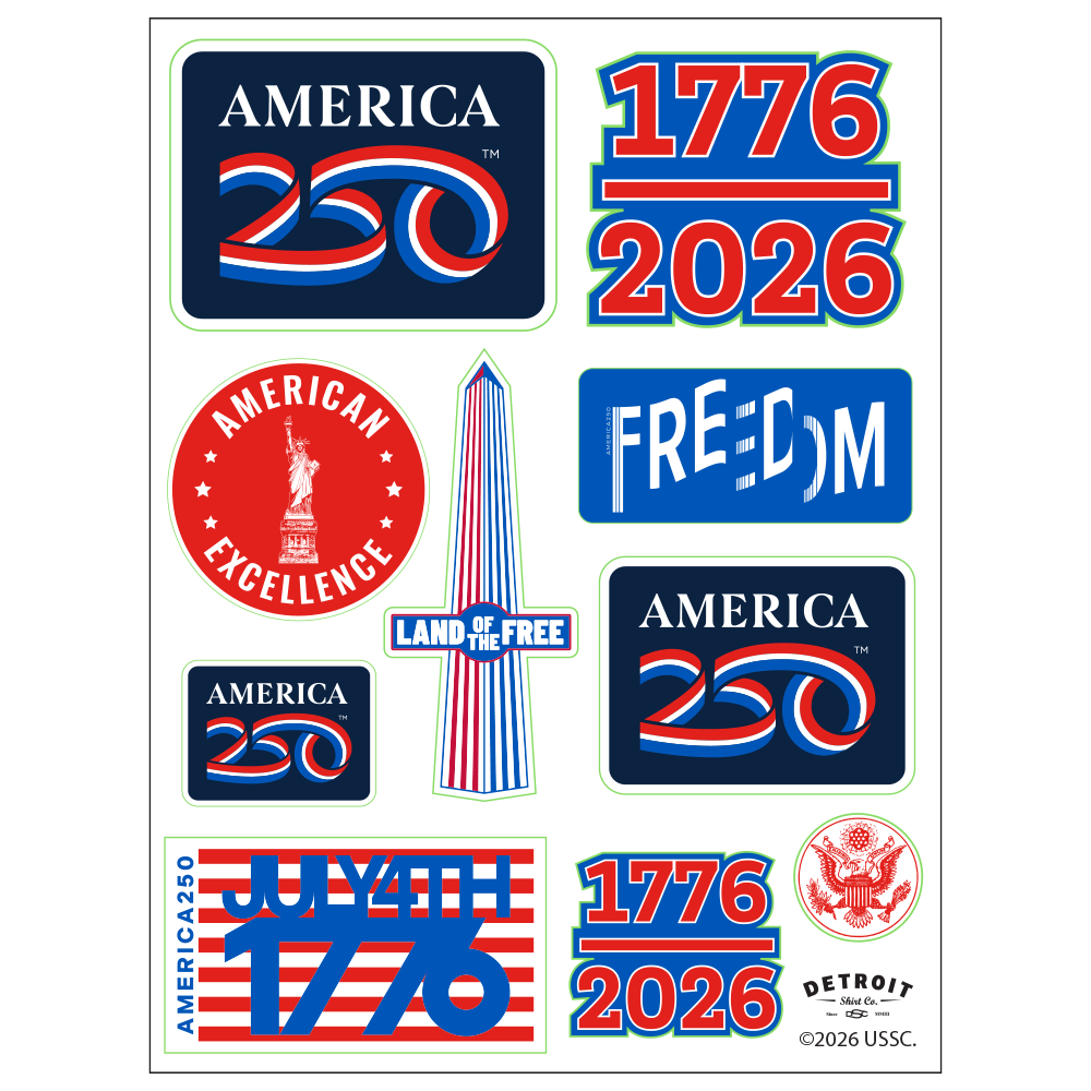 Sticker Sheet - America 250