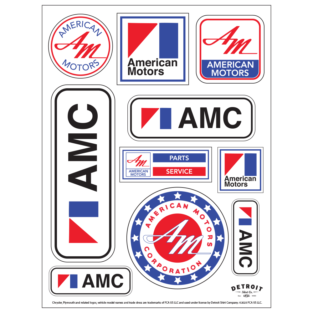 Sticker Sheet - American Motors