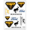 Sticker Sheet - Ford Bronco Badlands