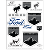 Sticker Sheet - Ford Bronco Big Bend