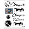 Sticker Sheet - Cougar