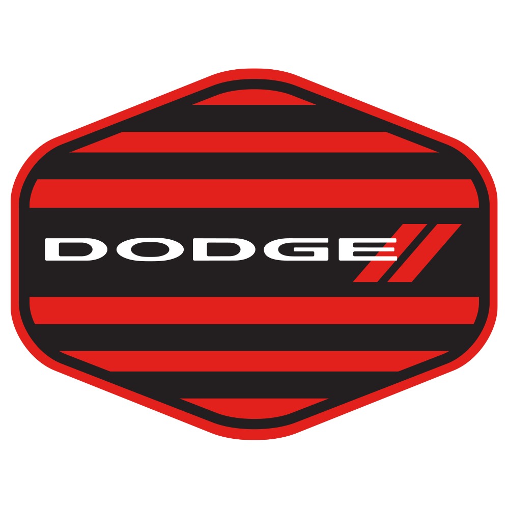 Sticker - Dodge Stripe Hex - Detroit Shirt CompanyFCA - DodgeStickers (Accessories)