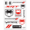 Sticker Sheet - Dodge Viper Fangs