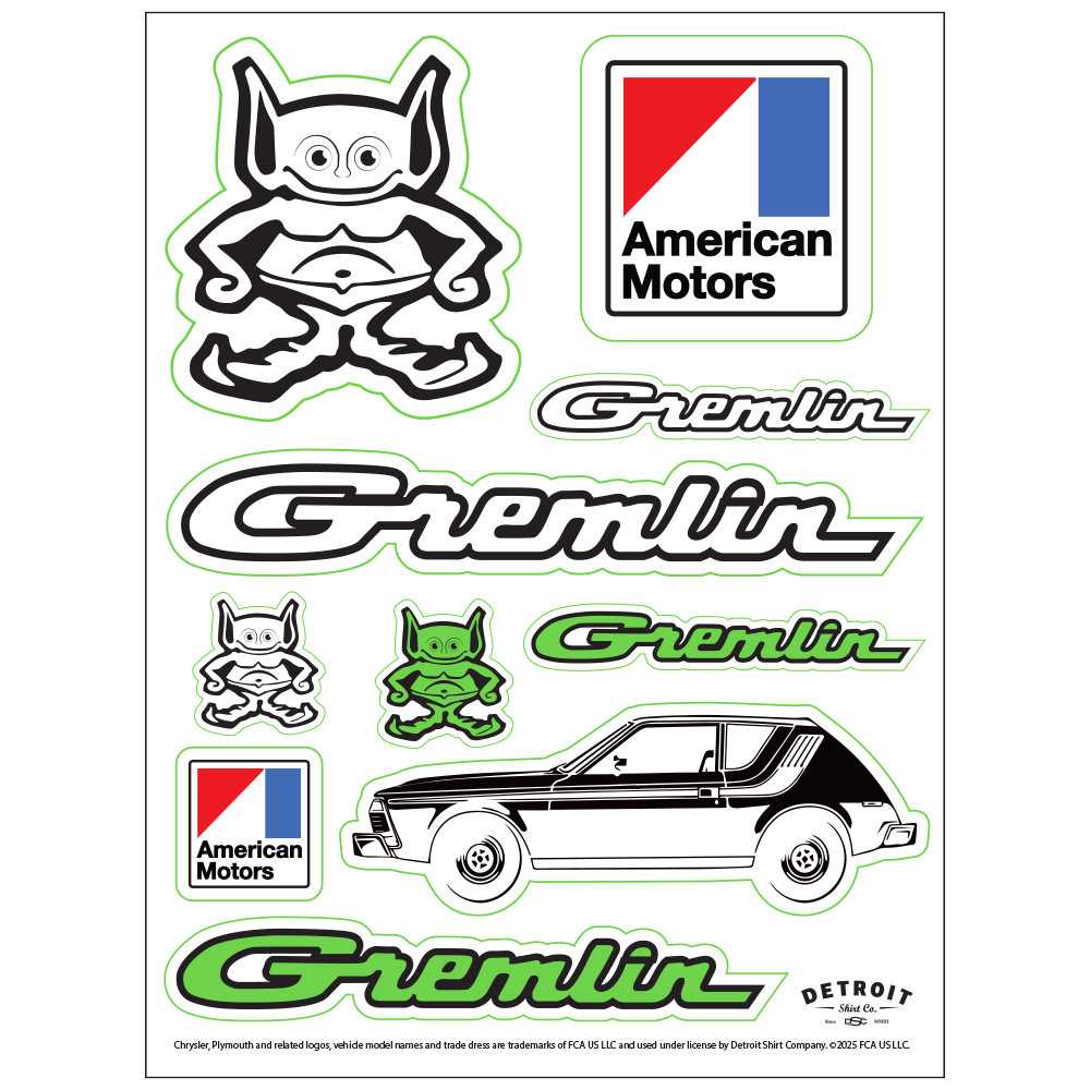 Sticker Sheet - Gremlin
