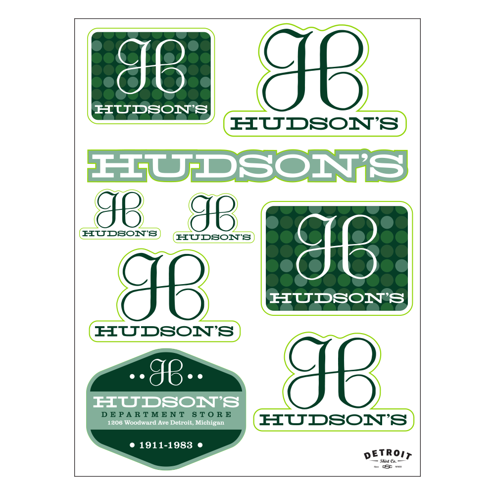 Sticker Sheet - Hudson's