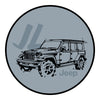 Sticker - Jeep® JL - Round - Detroit Shirt CompanyFCA - JeepStickers (Accessories)