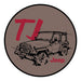 Sticker - Jeep® TJ - Round - Detroit Shirt CompanyFCA - JeepStickers (Accessories)