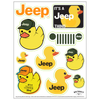 Sticker Sheet - Jeep® Duck