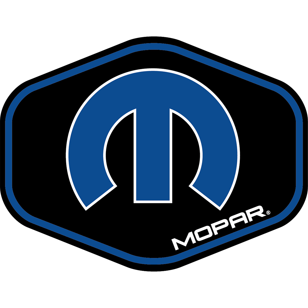 Sticker - Mopar Blue Hex