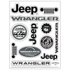 Sticker Sheet - Jeep® Wrangler