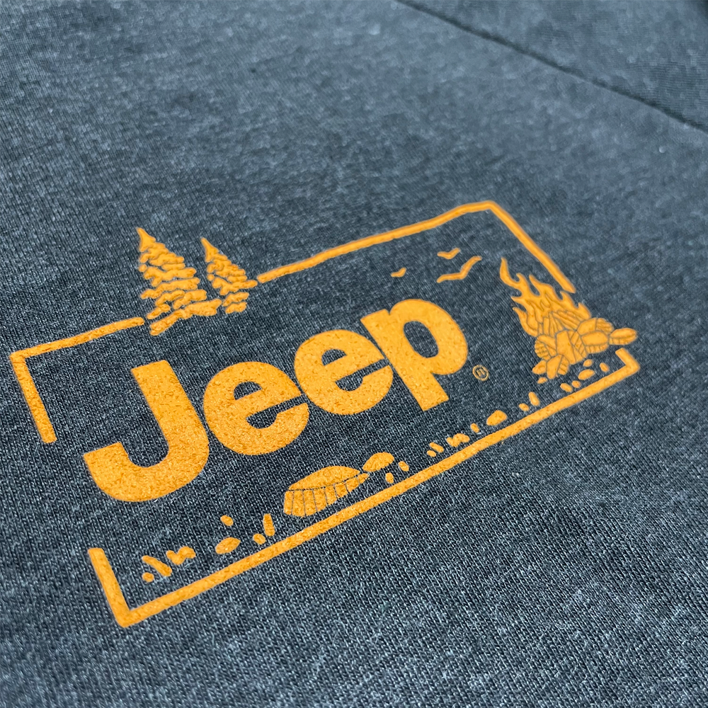Mens Long Sleeve Hooded T-Shirt - Jeep® Sasquatch Family