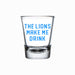 Shot Glass - The Lions Make Me Drink - Detroit Shirt CompanyDetroit Shirt CompanyDrinkware (Accessories)