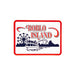 Sticker - Boblo Island Boat RWB - Detroit Shirt CompanyDetroit Shirt CompanyStickers (Accessories)