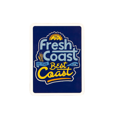 Sticker - Fresh Coast Best Coast - Detroit Shirt CompanyDetroit Shirt CompanyStickers (Accessories)