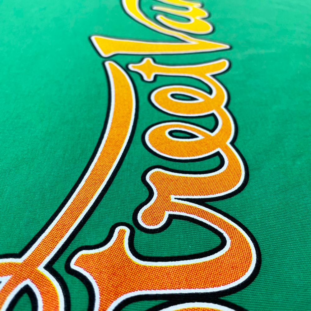 Mens T-Shirt Dodge Street Van (Grass Green)