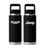 Top Handle Bottle - Jeep Text Grille - Black