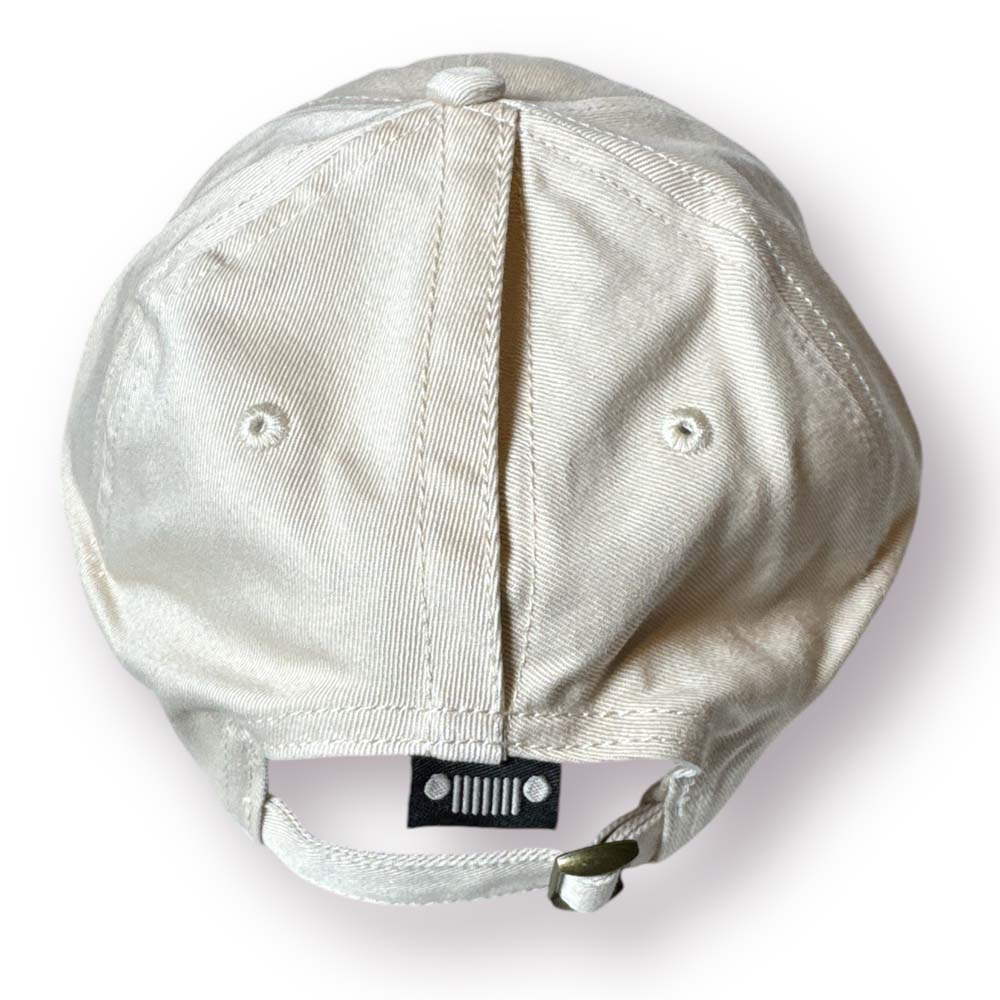 Hat - Jeep Chino Twill Ponytail with Chenille Sasquatch Patch - Khaki