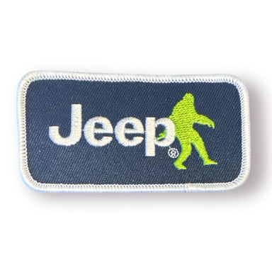 Patch - Jeep Sasquatch - Navy - Detroit Shirt CompanyFCA - JeepPatches (Accessories)