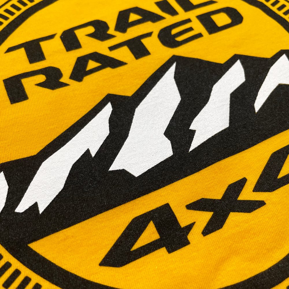 Mens T-Shirt Jeep® Trail Rated - Gold