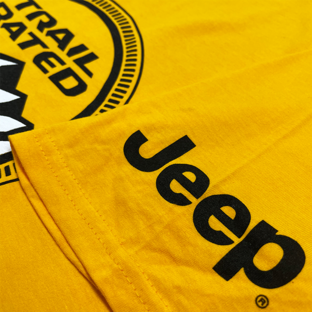 Mens T-Shirt Jeep® Trail Rated - Gold