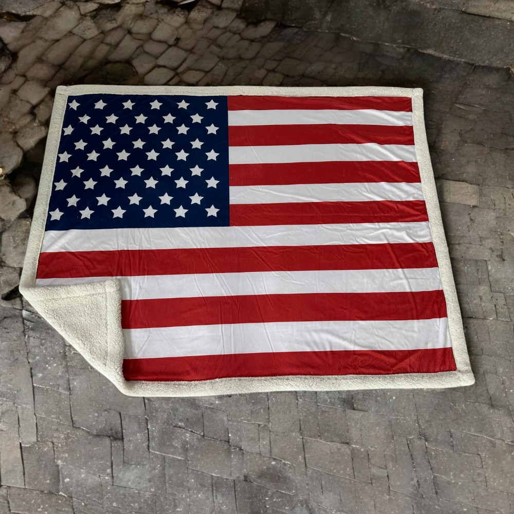 United States Flag Blanket