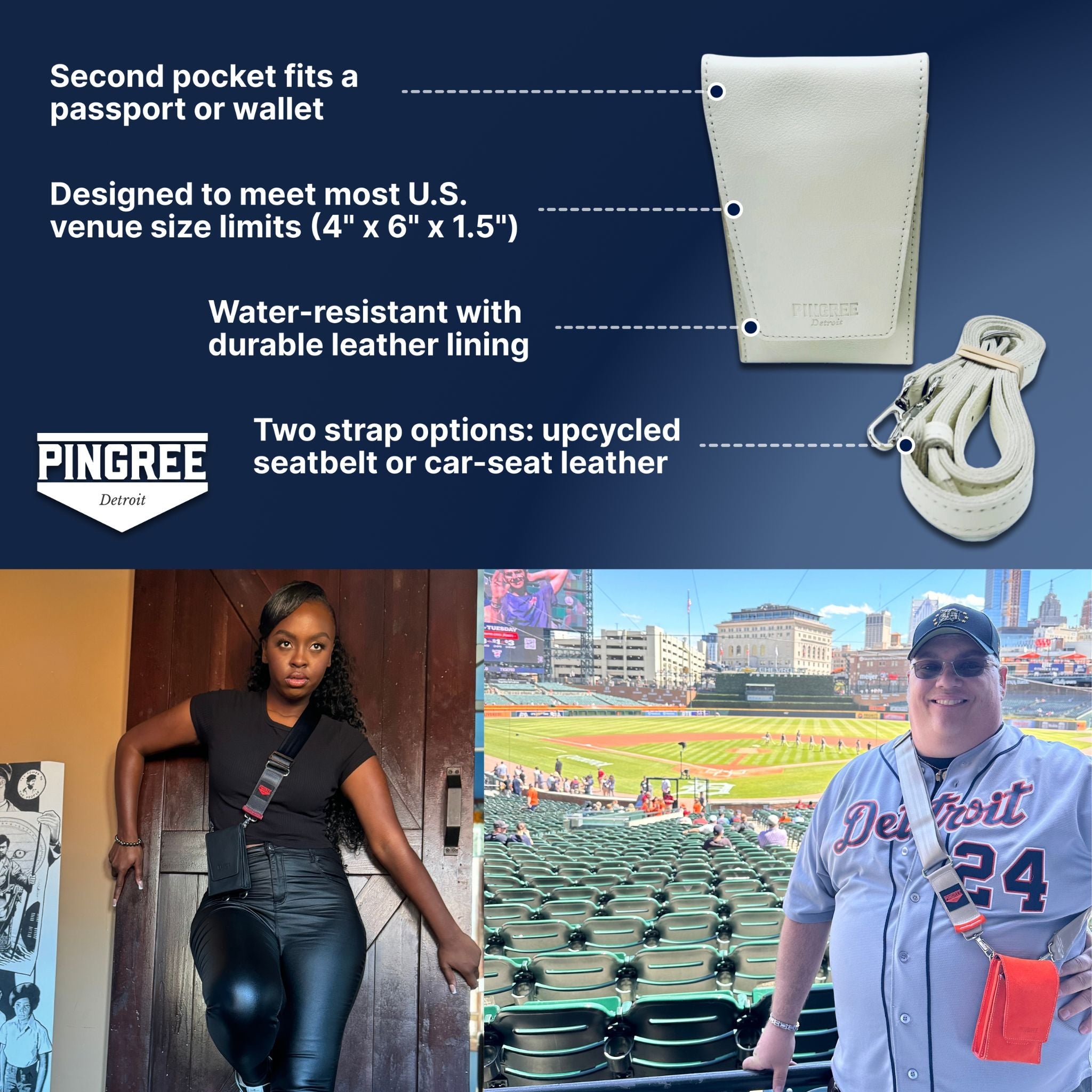 Motown Venue Bag - Leather Strap