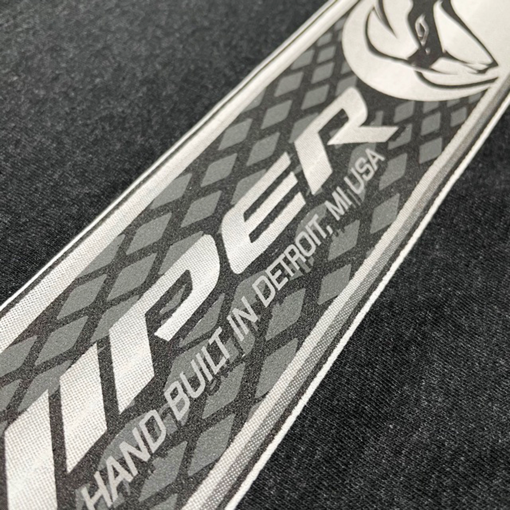 Mens T-Shirt - Dodge Viper Dash Plaque