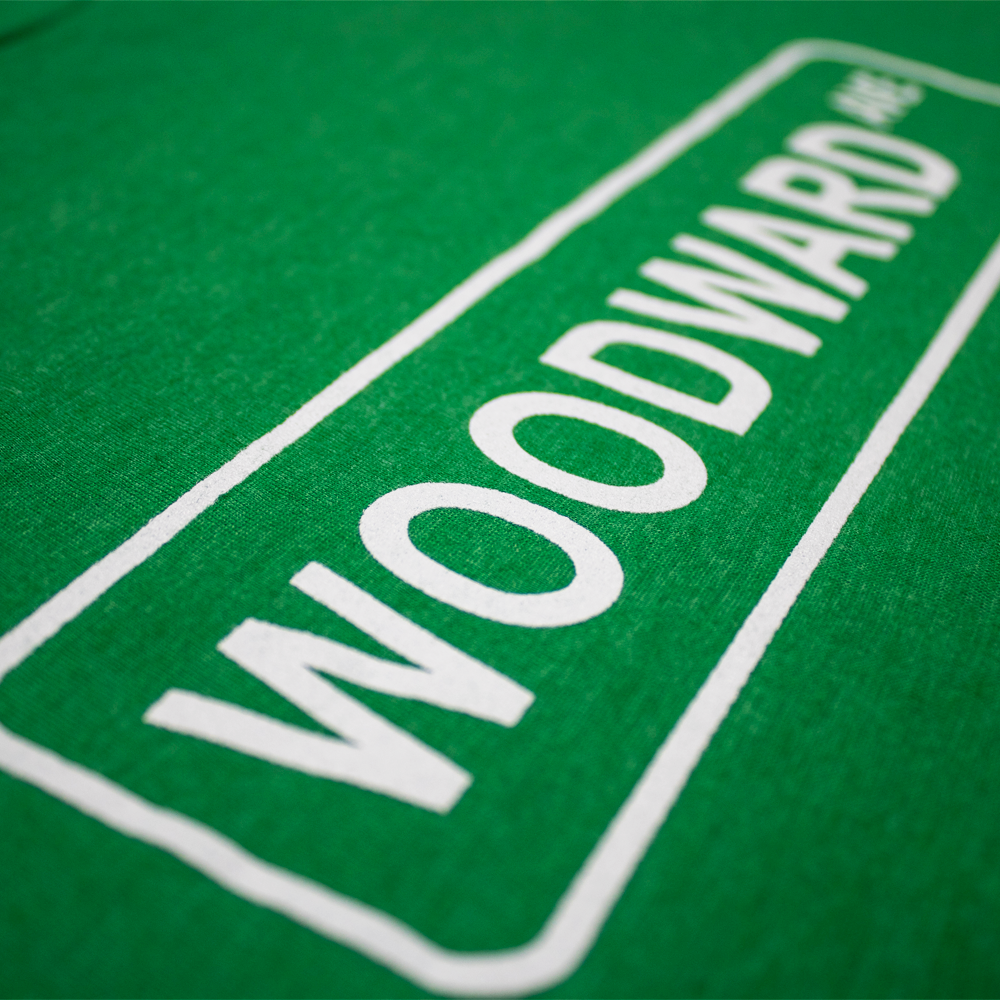 Mens T-Shirt - Woodward Street Sign