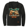 Mens Jeep® Dunes Zip Hoodie Sweatshirt - Black