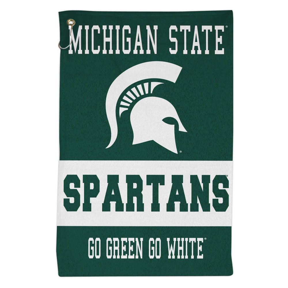 Michigan State Spartans - Slogan 16 x 25 Sports Towel