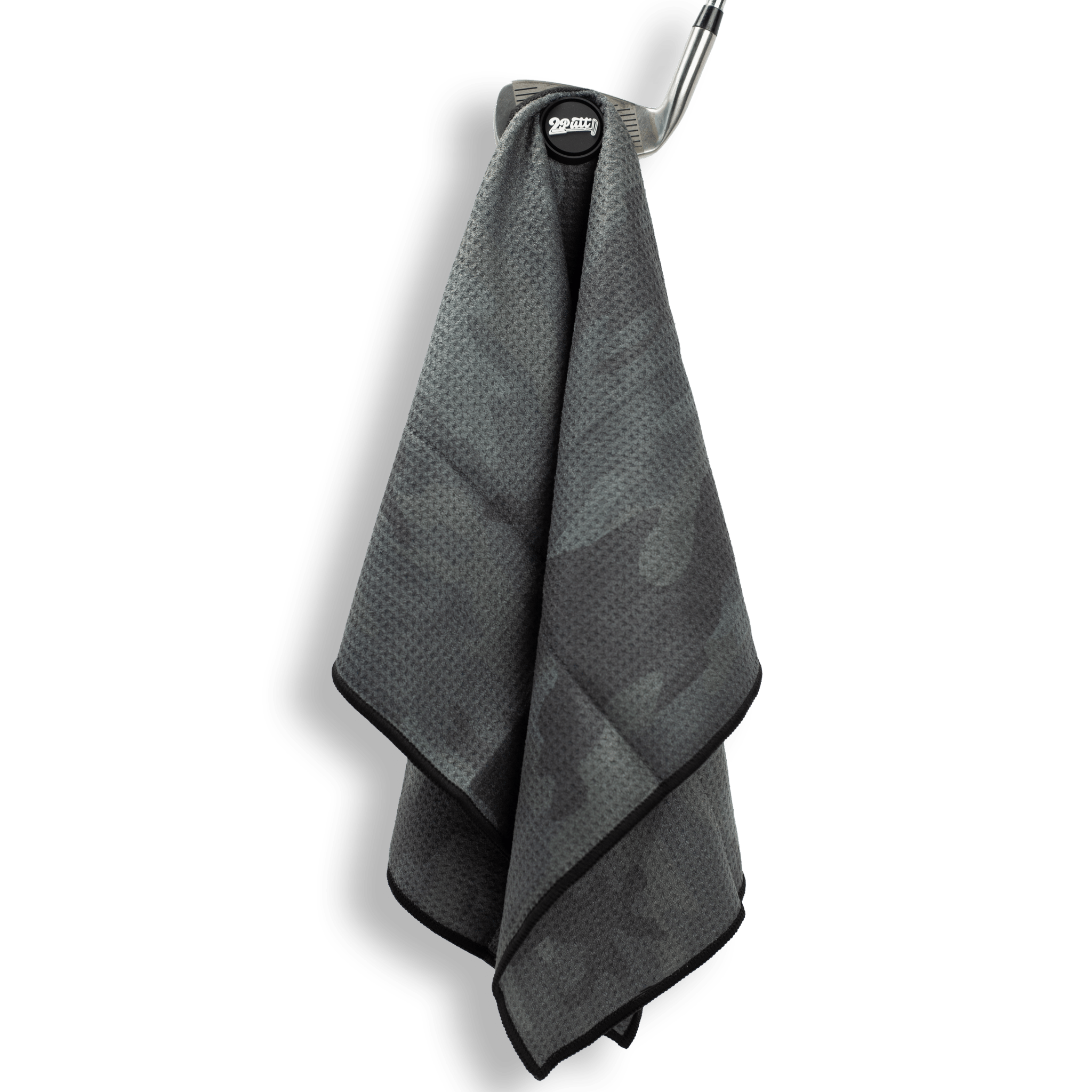 Black Camo Magnetic Golf Towel
