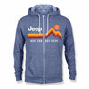 Mens Jeep® Have Fun Out There Zip Hoodie