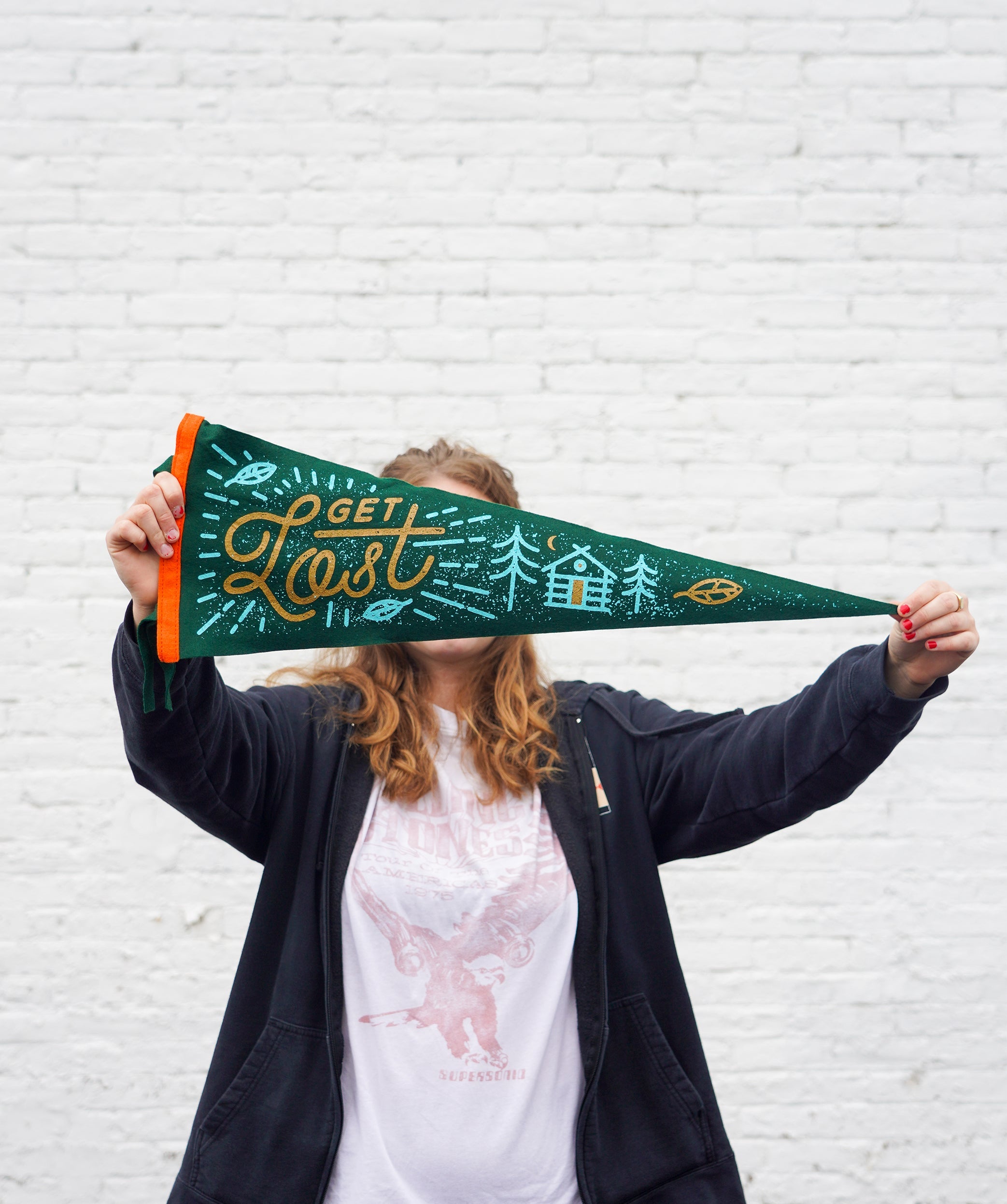 Get Lost Pennant •  Lost Lust Supply x Oxford Pennant Original