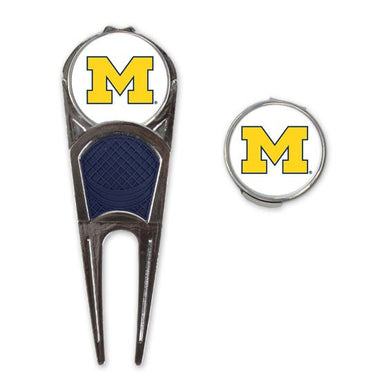 Michigan Wolverines - Golf Mark, Divot Tool and Clip - Detroit Shirt CompanyWinCraftOther Accessories