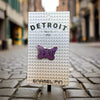 Enamel Pin - Detroit Butterfly