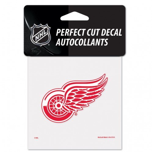 Detroit Red Wings - 4" Decal - Detroit Shirt CompanyWinCraftDecals (Accessories)