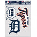 Detroit Tigers - 5.5"x7" 3 Decal Pack - Detroit Shirt CompanyWinCraftDecals (Accessories)