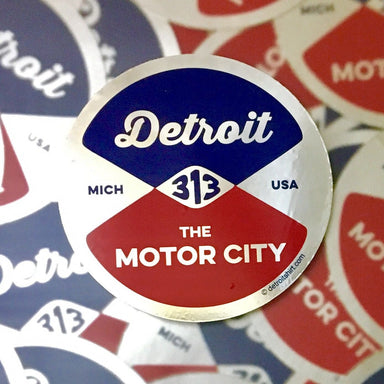 Sticker - Detroit Reel - Detroit Shirt CompanyDetroit Shirt CompanyStickers (Accessories)