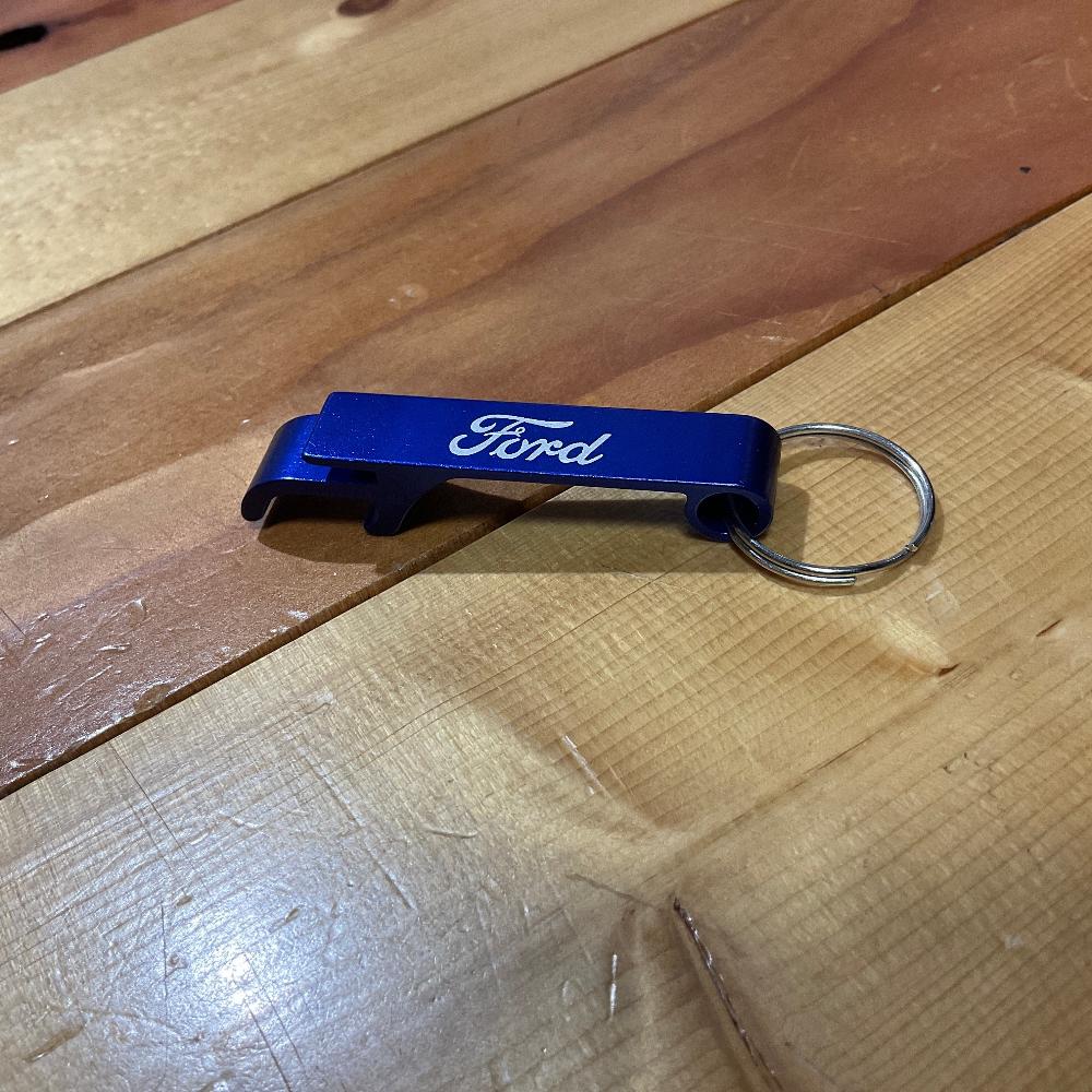 Keychain - Ford Bottle Opener - Detroit Shirt CompanyDSC - FordKeychain